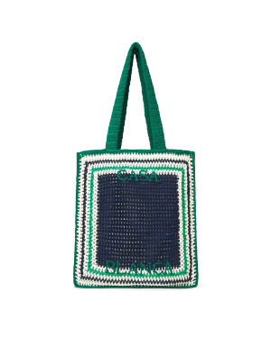 Stripe Crochet Bag