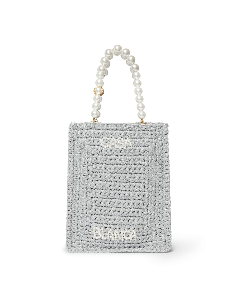 Pearl Mini Crochet Bag