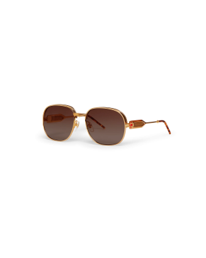Gold & Brown The Vermont Sunglasses