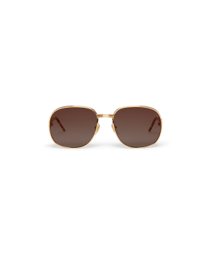 Gold & Brown The Vermont Sunglasses