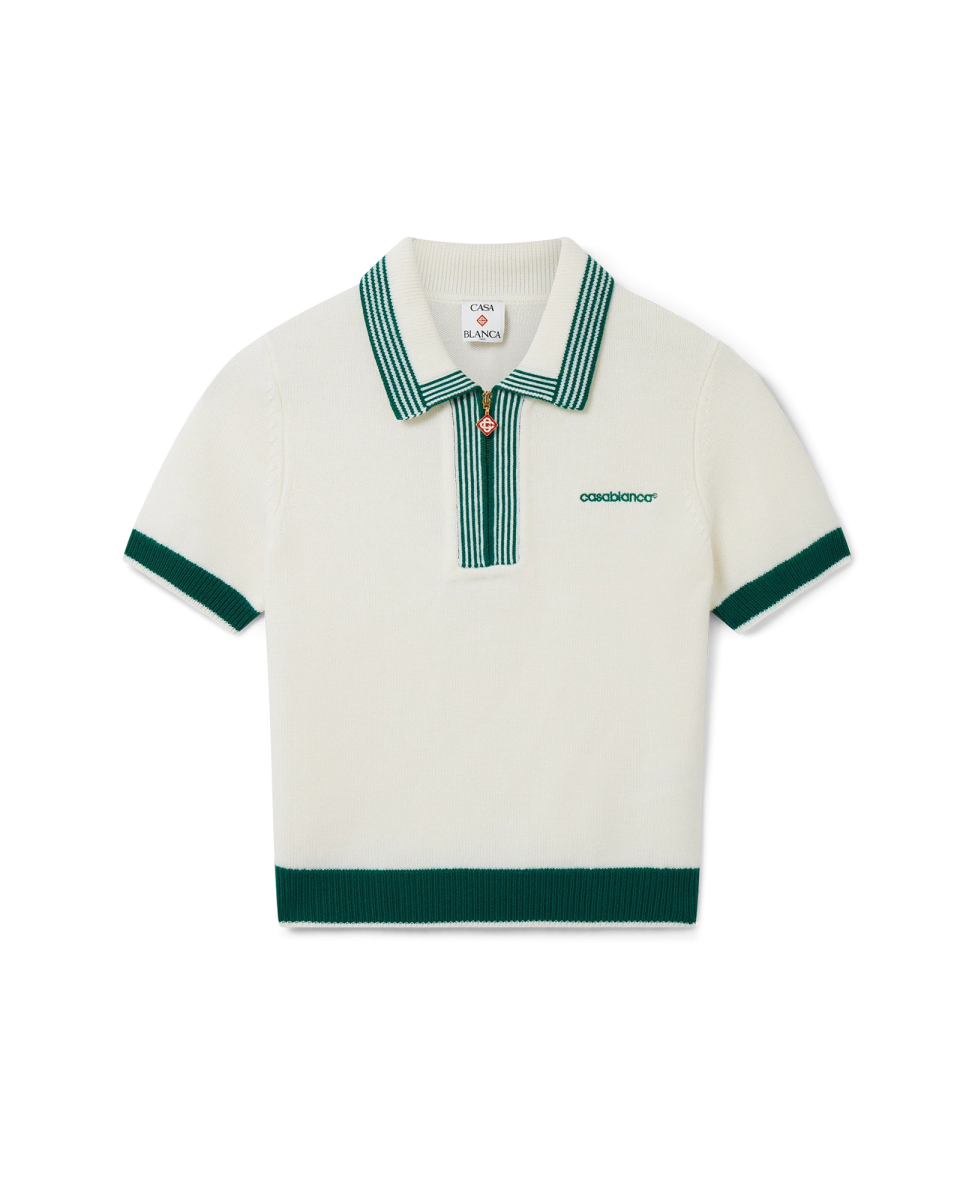 Knit Tennis Polo Shirt