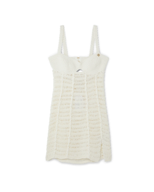 Crochet Bustier Dress