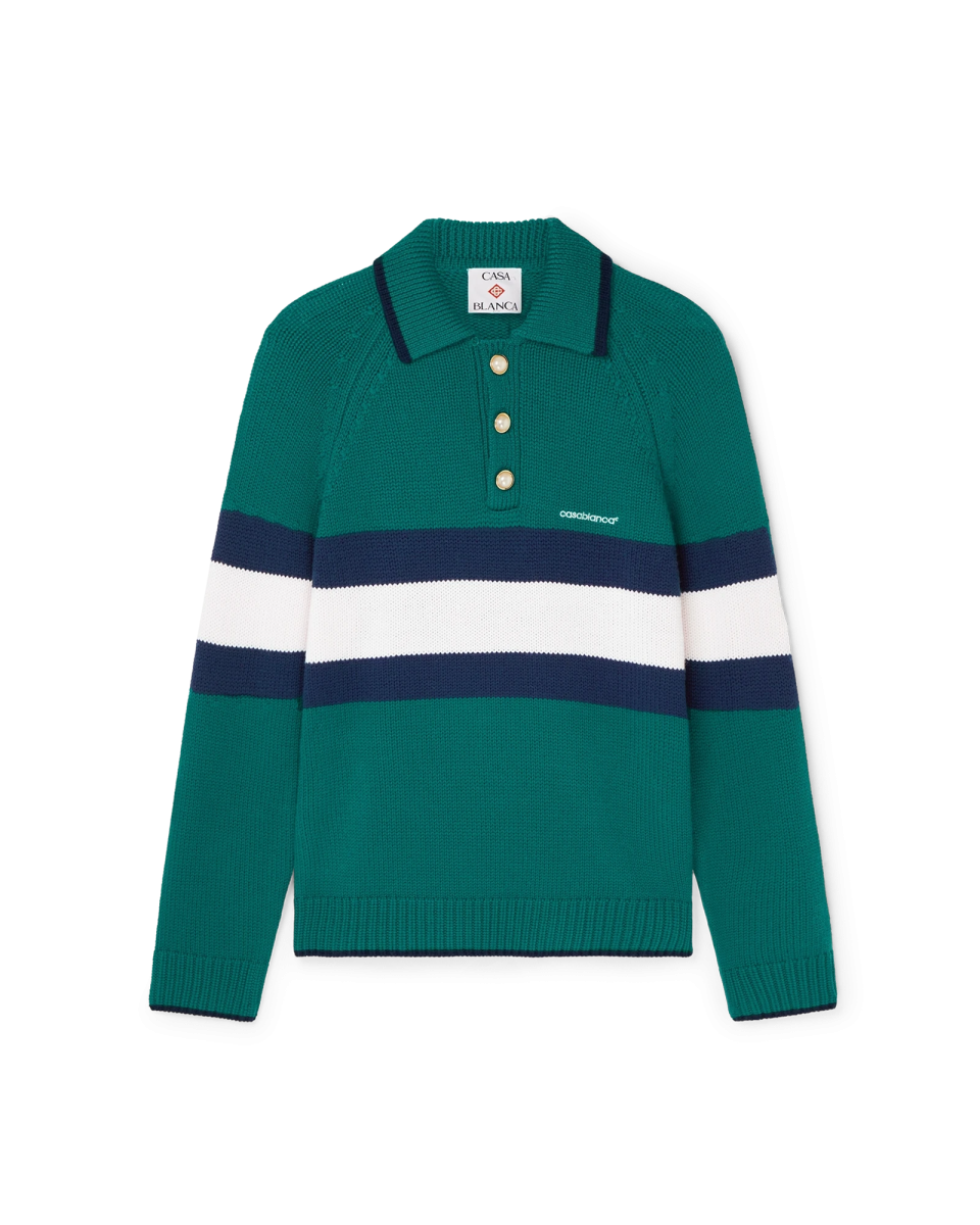 Colourblock Polo Shirt