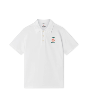 Logo Pique Polo Shirt