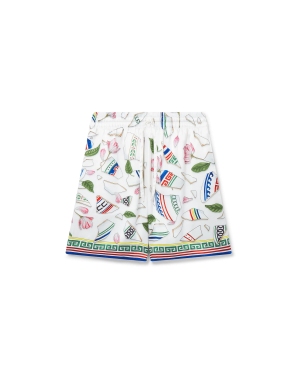 Le Vase Brise Silk Shorts