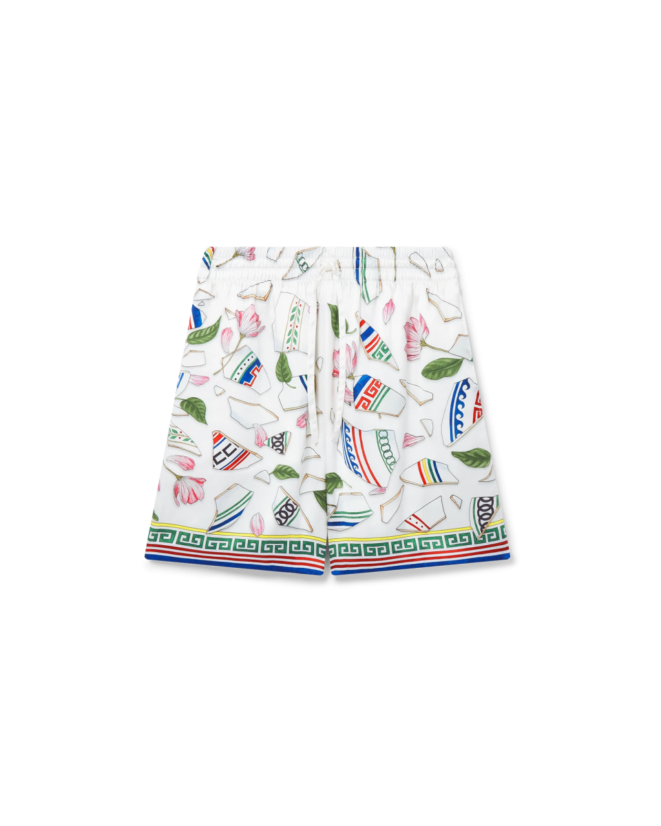 Le Vase Brise Silk Shorts