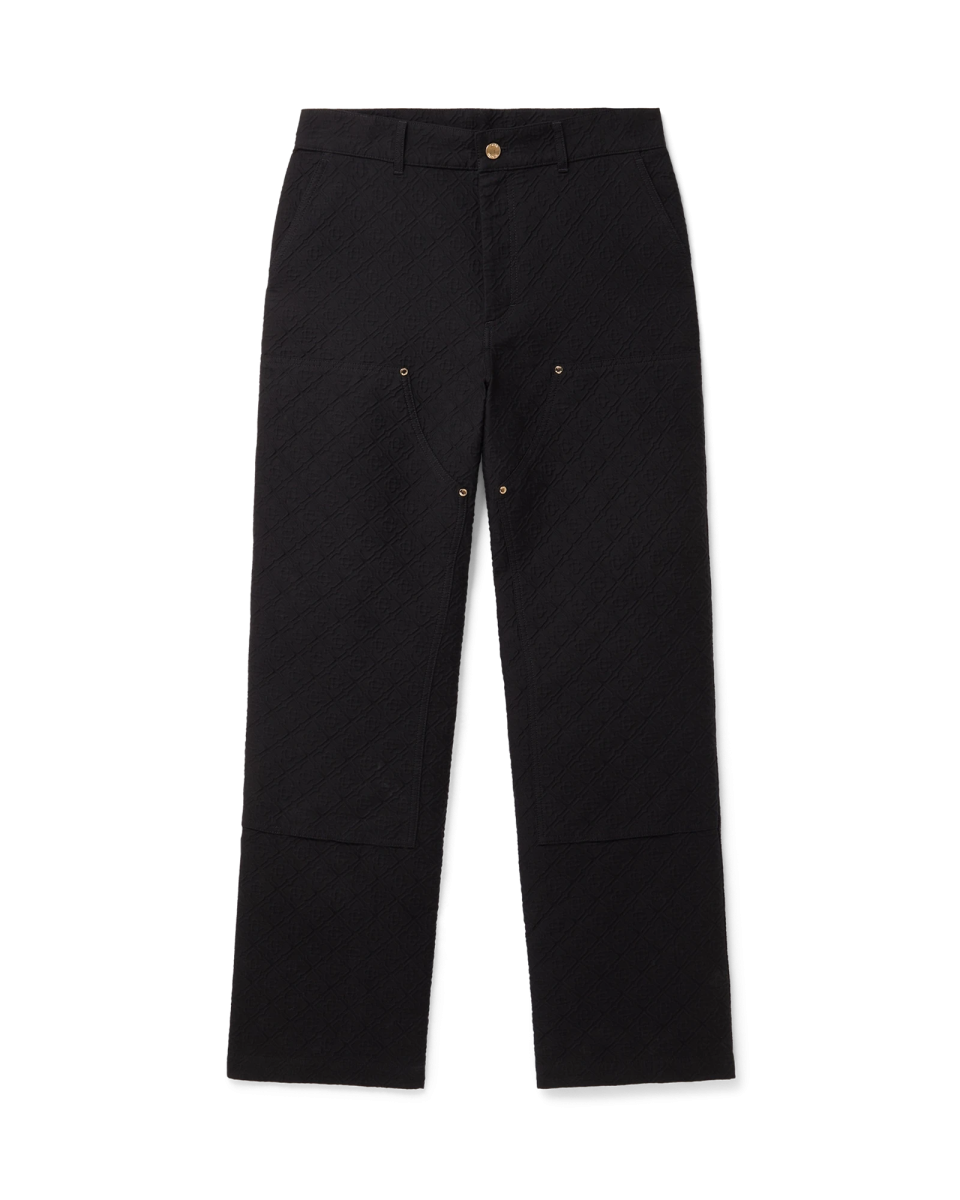 Jacquard Cargo Trousers