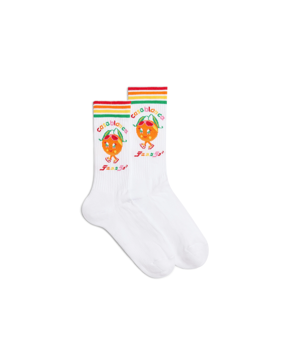 Kawaii Orange Socks