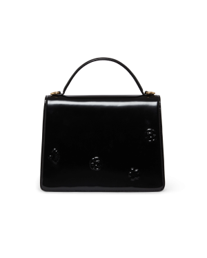 Black Emblems Jeanne Bag