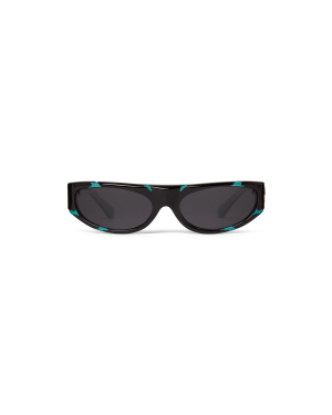 Black & Mint Sport Sunglasses