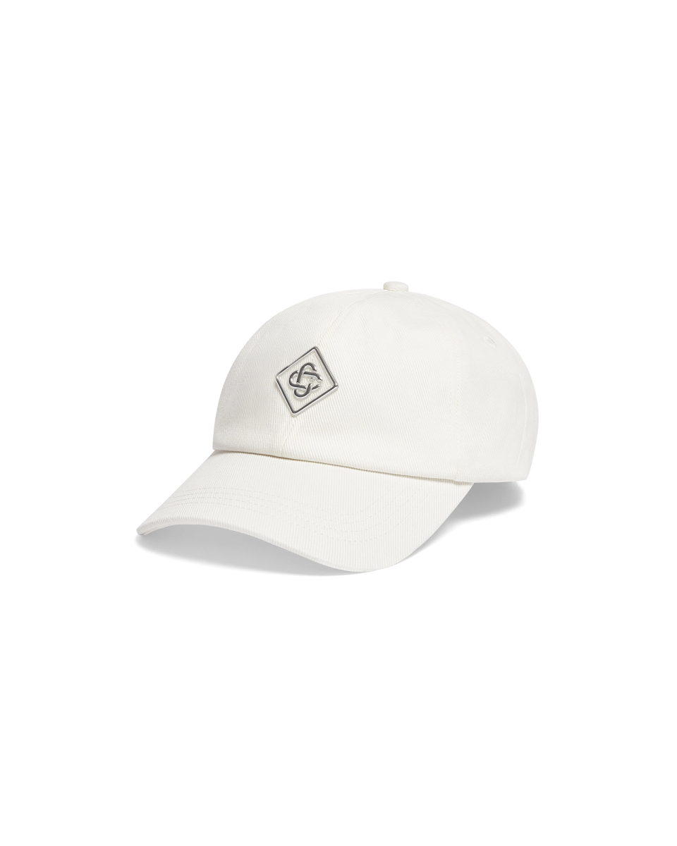 Silver Logo Patch Cap