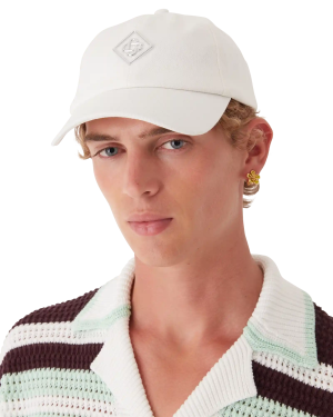 Silver Logo Patch Cap