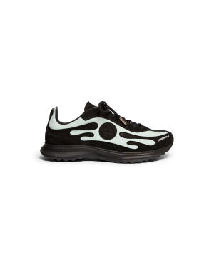 Women’s Black & Mint Stade Sneaker