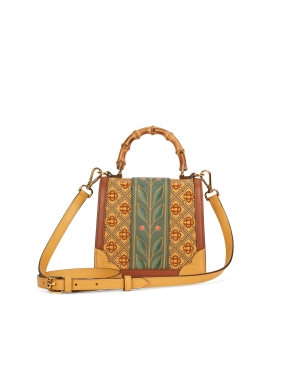 Brown Mini Laurel Jeanne Bag