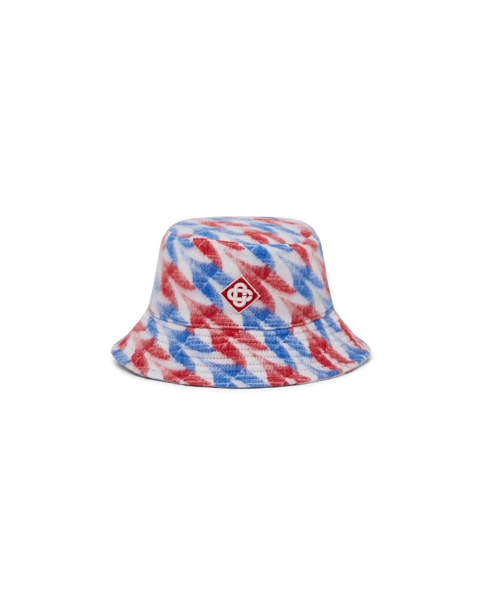 Aviation Houndstooth Bucket Hat