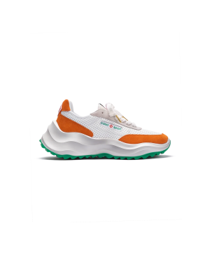 Men’s Atlantis White & Clay Orange Sneaker