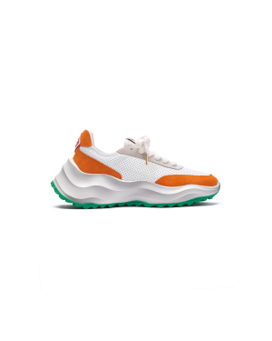 Men’s Atlantis White & Clay Orange Sneaker