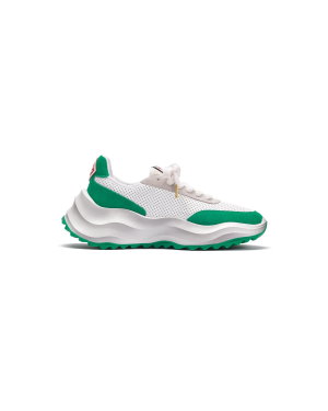 Women’s Atlantis White & Tennis Green Sneaker