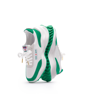 Men’s Atlantis White & Tennis Green Sneaker