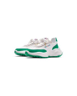 Women’s Atlantis White & Tennis Green Sneaker