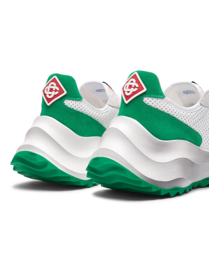 Women’s Atlantis White & Tennis Green Sneaker