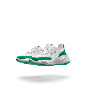 Women’s Atlantis White & Tennis Green Sneaker