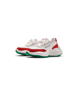 Men’s Atlantis White & Red Sneaker