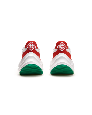 Men’s Atlantis White & Red Sneaker