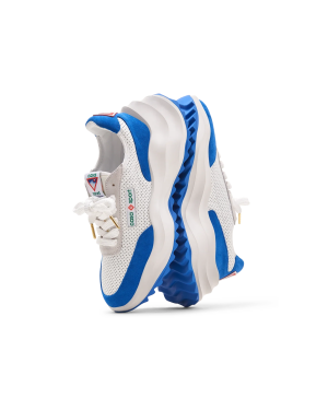 Women’s Atlantis White & Blue Sneaker