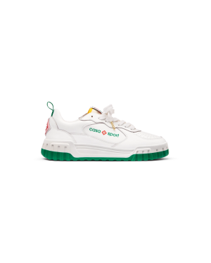 Men’s Court White & Green Sneaker