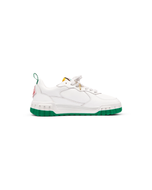 Men’s Court White & Green Sneaker
