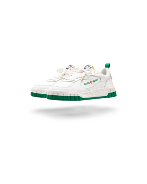 Men’s Court White & Green Sneaker
