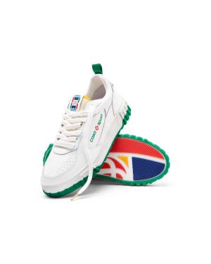 Men’s Court White & Green Sneaker