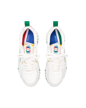 Men’s Court White & Green Sneaker