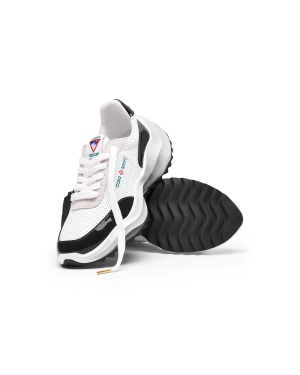 Women’s Atlantis White & Black Sneaker