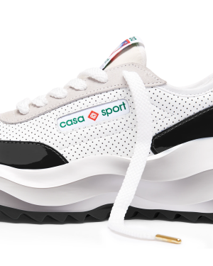 Women’s Atlantis White & Black Sneaker