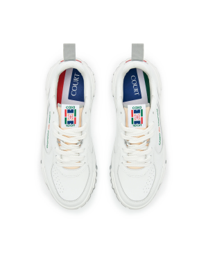 Men’s Court White & Grey Sneaker