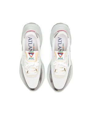 Women’s Atlantis White & Chrome Sneaker