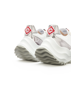 Women’s Atlantis White & Chrome Sneaker