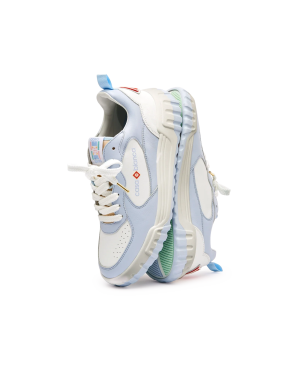 Women’s Court White & Powder Blue Sneaker