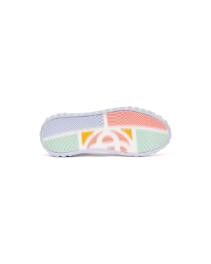 Men’s Court White & Powder Blue Sneaker