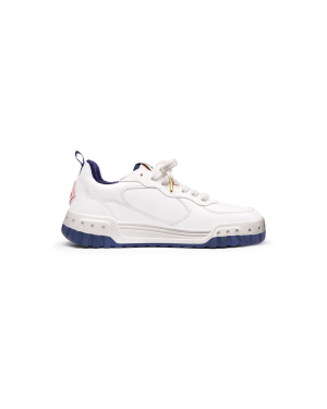 Women’s Court White & Navy Sneaker