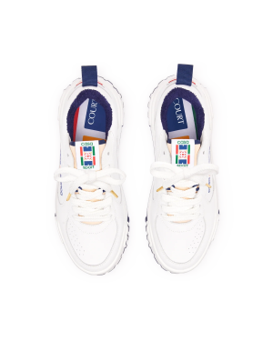 Men’s Court White & Navy Sneaker