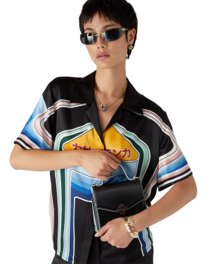 Black Mini Jeanne Bag