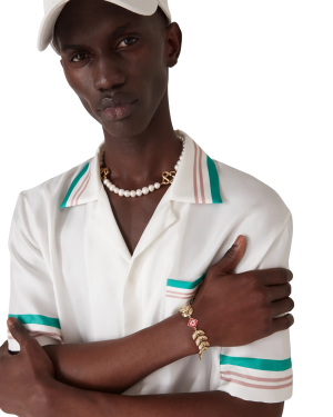 Gold Laurel Leaf Bracelet