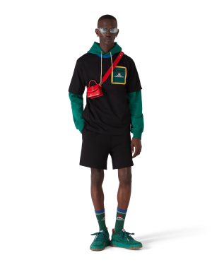 Men’s Green Suede Court Sneaker