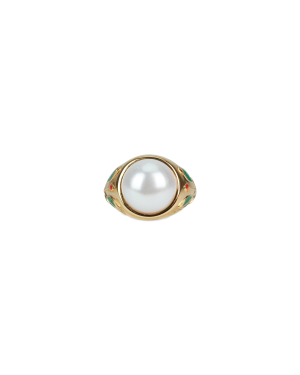 Pearl Signet Ring