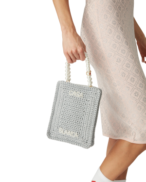 Pearl Mini Crochet Bag