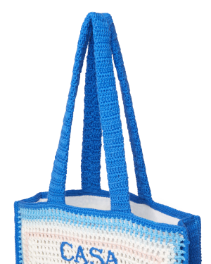 Stripe Crochet Bag
