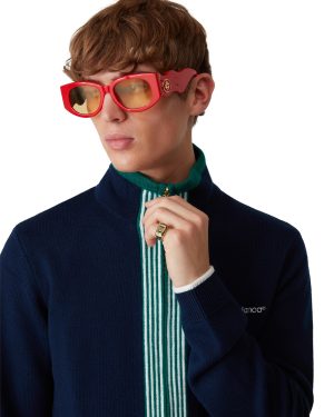 Red The Memphis Sunglasses